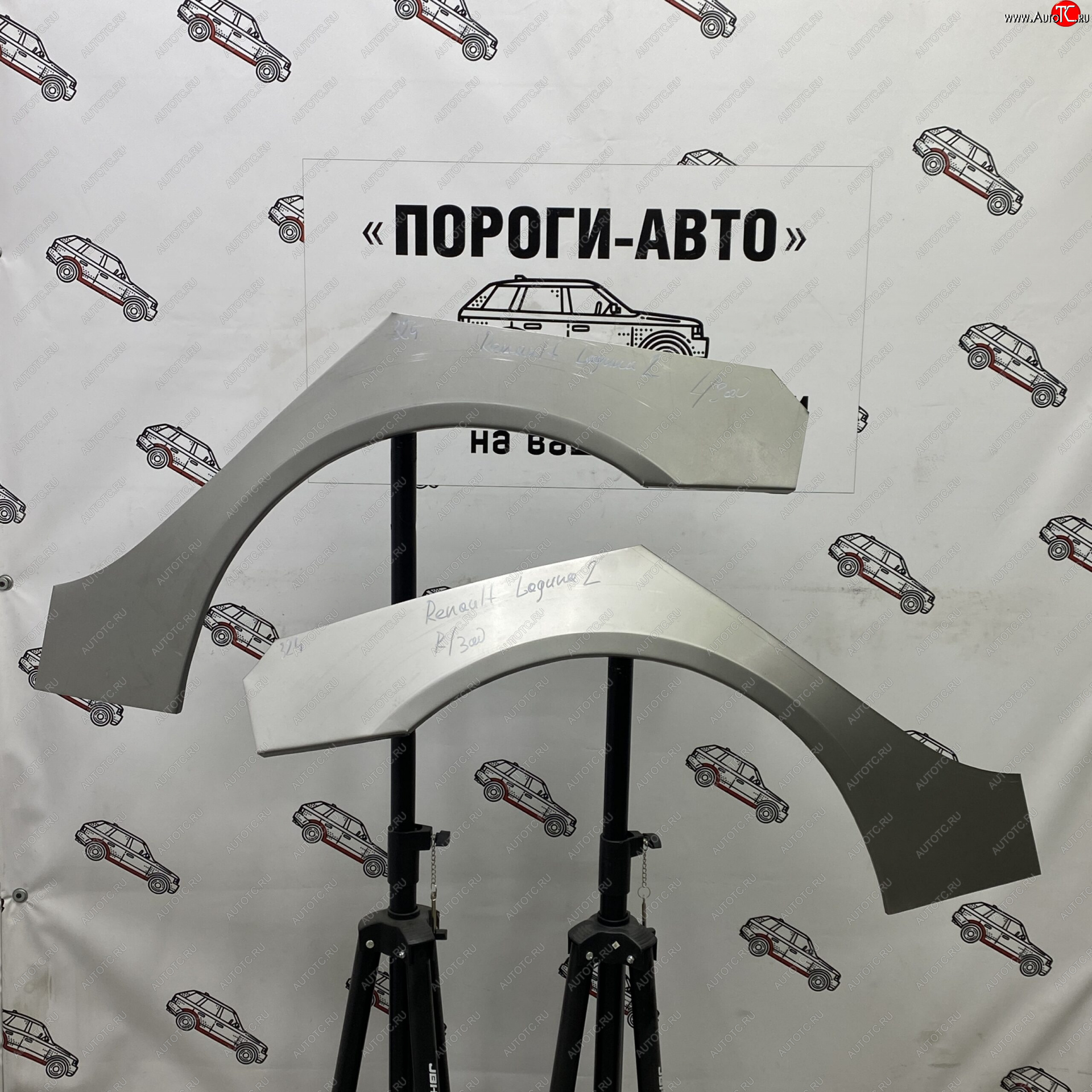 2 199 р. Ремонтные арки задних крыльев (Правая арка) Пороги-Авто  Renault Laguna  2 X74 (2000-2008) лифтбэк дорестайлинг, универсал дорестайлинг, лифтбэк рестайлинг, универсал рестайлинг (холоднокатаная сталь 0,8мм)  с доставкой в г. Майкоп