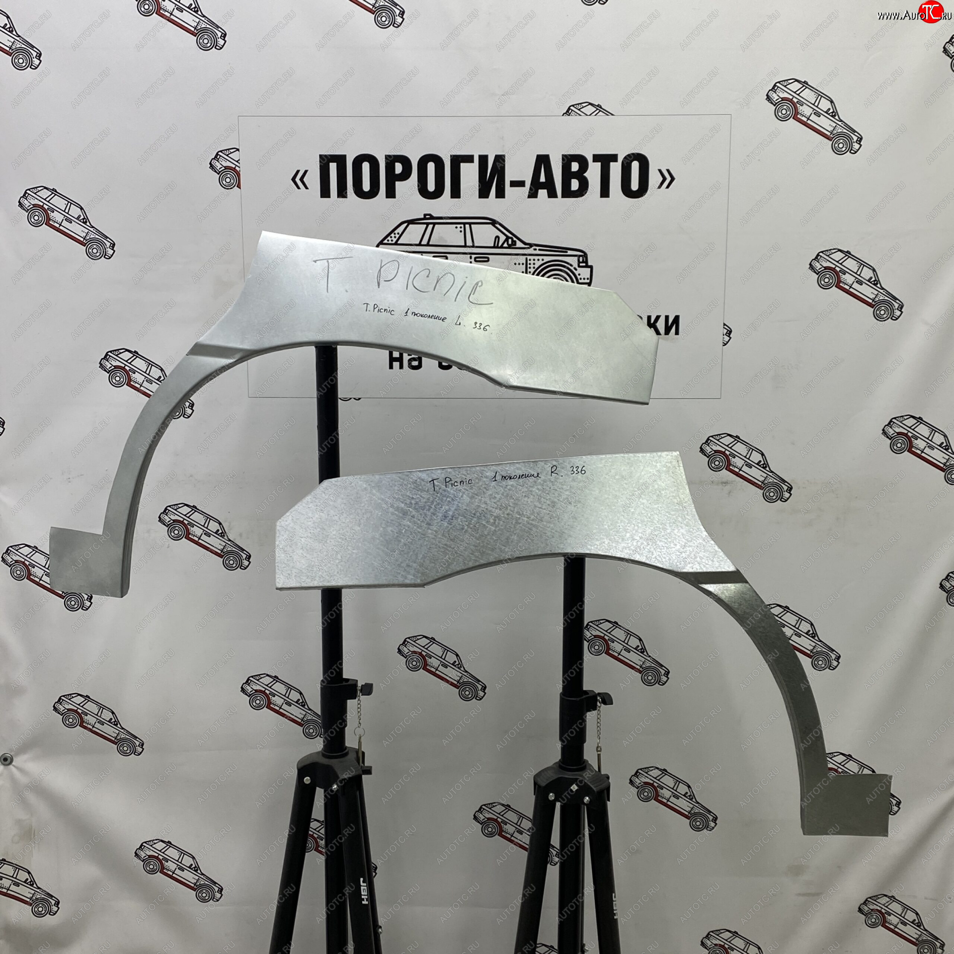 4 299 р. Ремонтные арки задних крыльев (Комплект) Пороги-Авто  Toyota Picnic  XM20 (2001-2009) дорестайлинг, рестайлинг (холоднокатаная сталь 0,8мм)  с доставкой в г. Майкоп