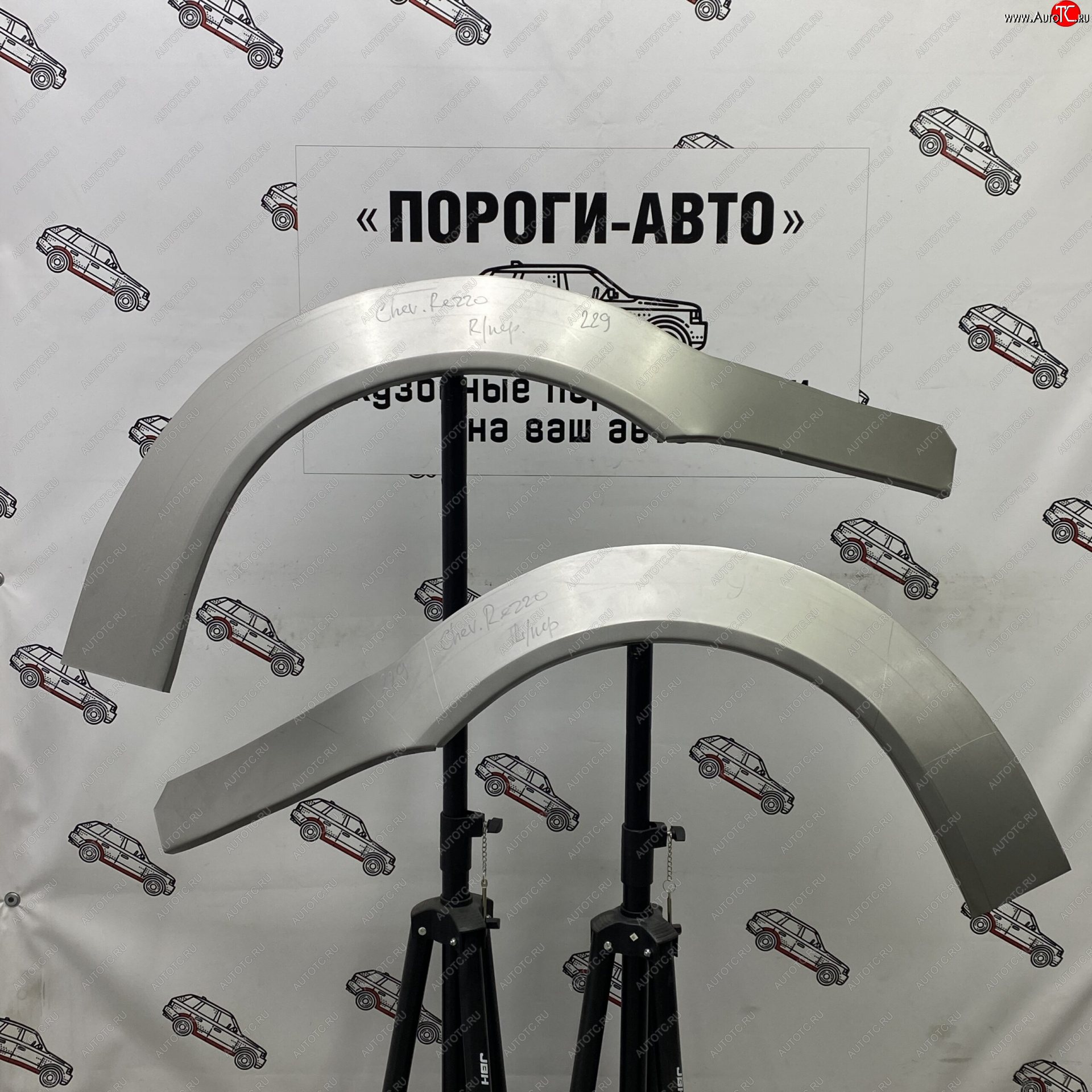 2 199 р. Ремонтные арки передних крыльев (Правая арка) Пороги-Авто Chevrolet Rezzo (2000-2008) (холоднокатаная сталь 0,8мм)  с доставкой в г. Майкоп