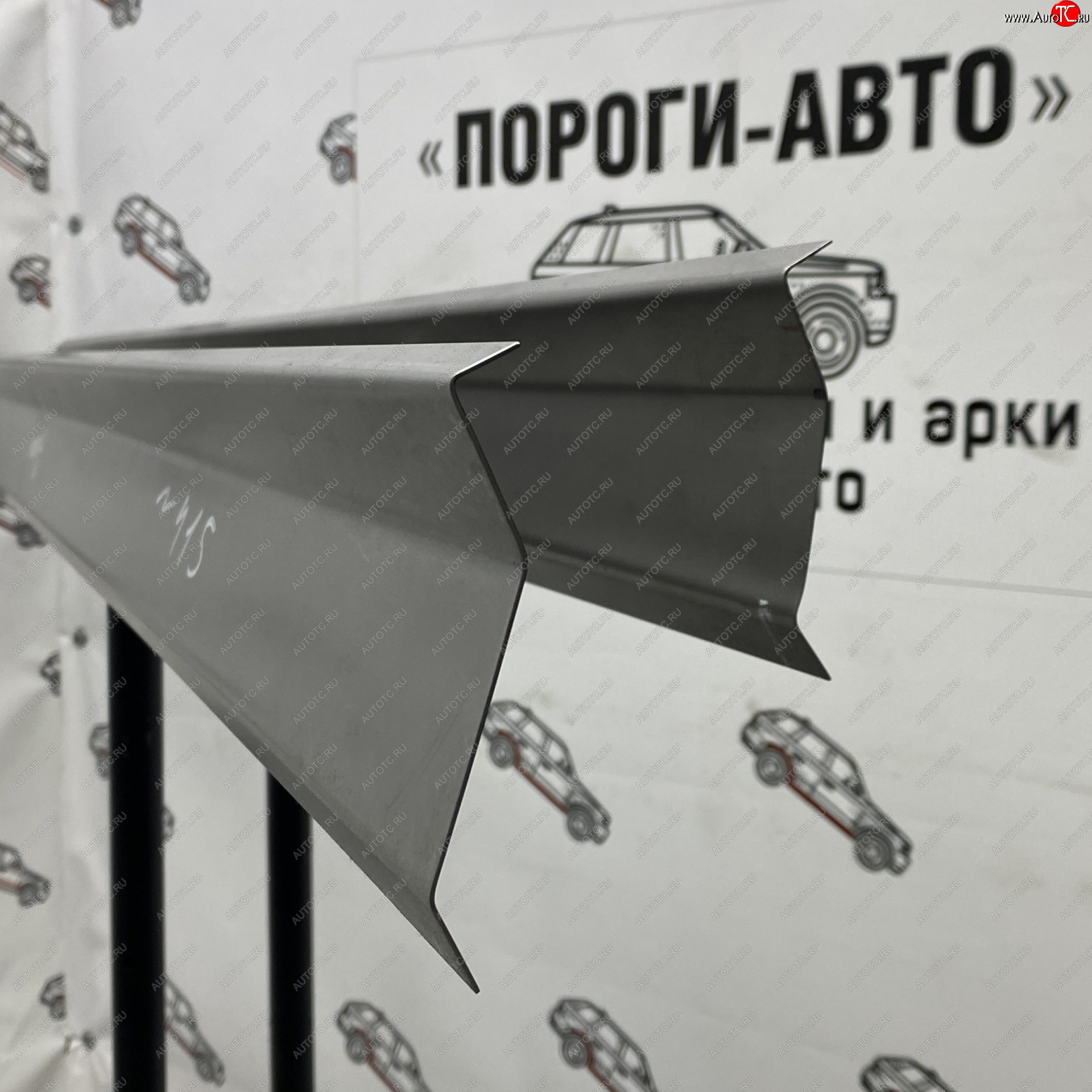 3 899 р. Комплект порогов (Ответка порога) Пороги-Авто Лада нива 4х4 2121 (Legend) 3 дв. 2-ой рестайлинг (2021-2025) (холоднокатаная сталь 1 мм)  с доставкой в г. Майкоп