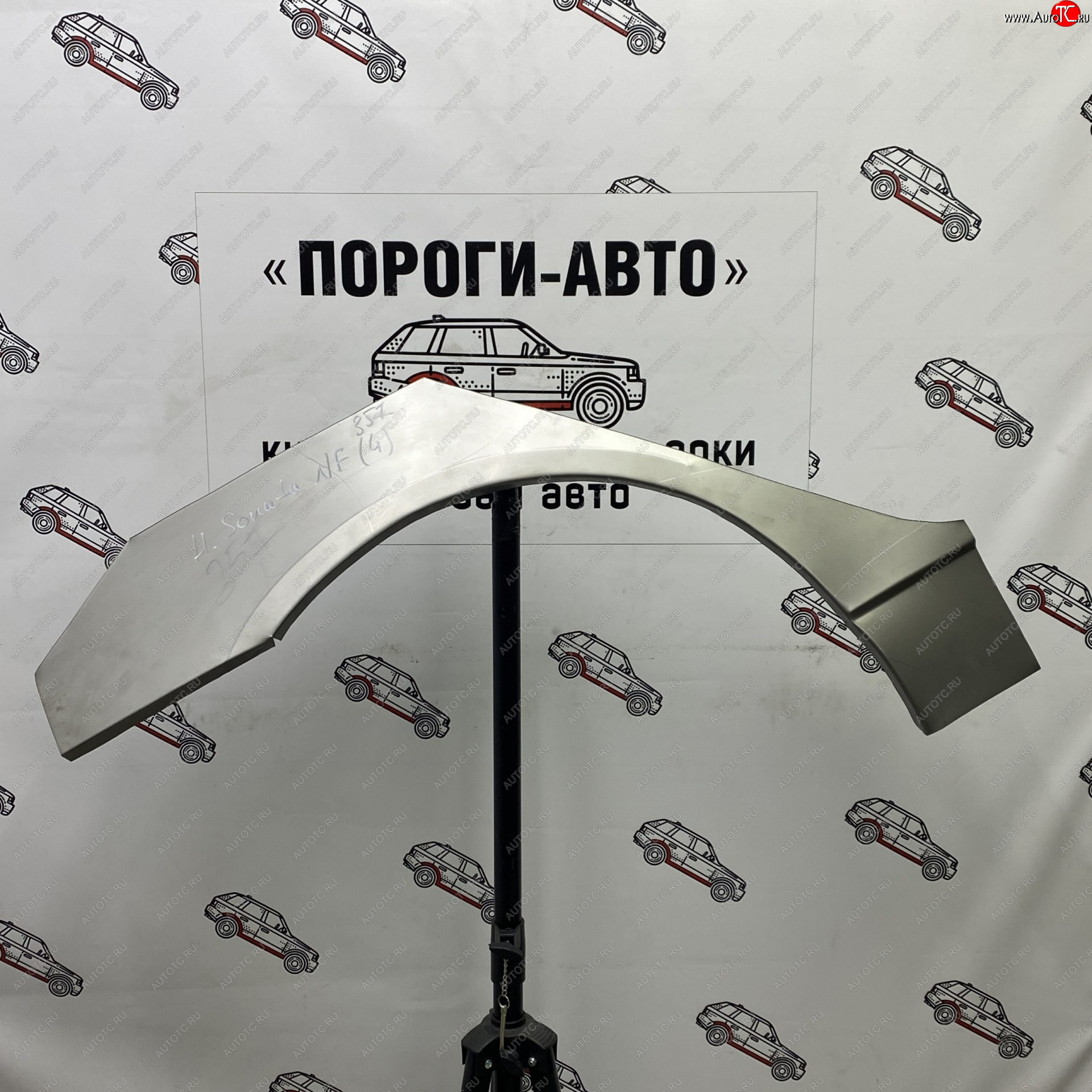 2 199 р. Ремонтные арки задних крыльев (Правая арка) Пороги-Авто  Hyundai Sonata  NF (2004-2010) дорестайлинг, рестайлинг (холоднокатаная сталь 0,8мм)  с доставкой в г. Майкоп