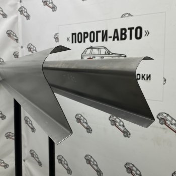 Правый порог (Ремкомплект) Пороги-Авто Renault Logan  2 (2014-2025) дорестайлинг, рестайлинг (холоднокатаная сталь 1 мм)