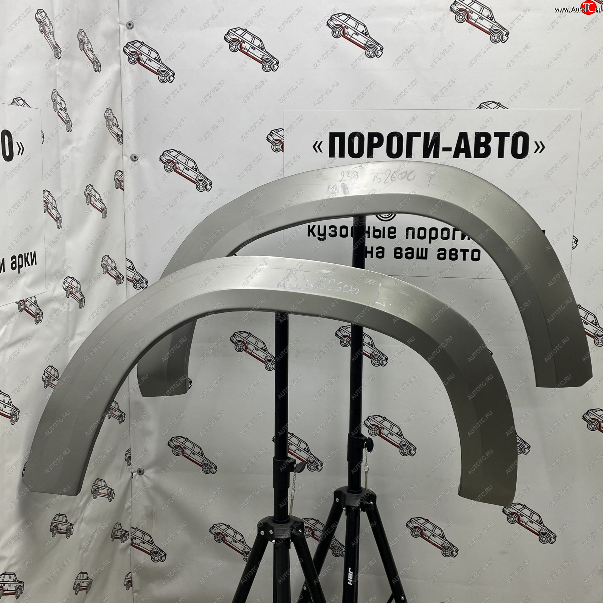 2 199 р. Ремкомплект заднего крыла Mazda B2600 Правая арка Пороги-Авто lovhp-03  с доставкой в г. Майкоп