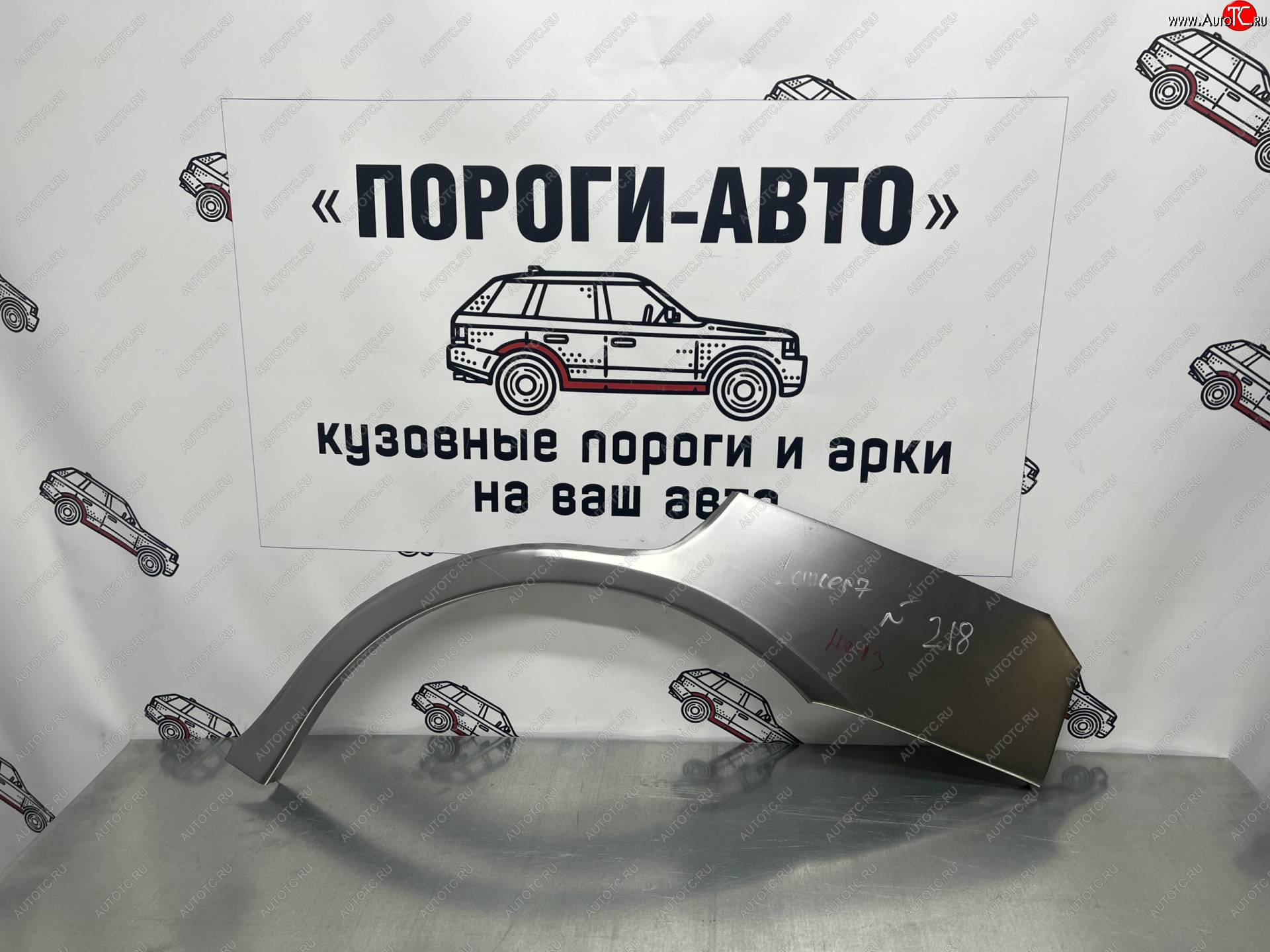 2 199 р. Правая внешняя ремонтная арка Пороги-Авто  Mitsubishi Lancer  7 (1991-1995) седан (Холоднокатаная сталь 0,8 мм)  с доставкой в г. Майкоп
