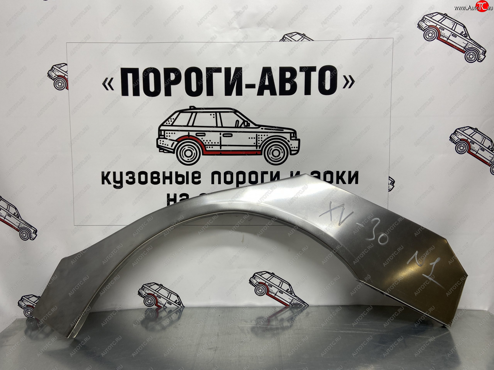 2 199 р. Ремонтные арки заднего крыла (Правая арка) Пороги-Авто  Toyota Camry  XV30 (2001-2006) дорестайлинг, рестайлинг (холоднокатаная сталь 0,8мм)  с доставкой в г. Майкоп