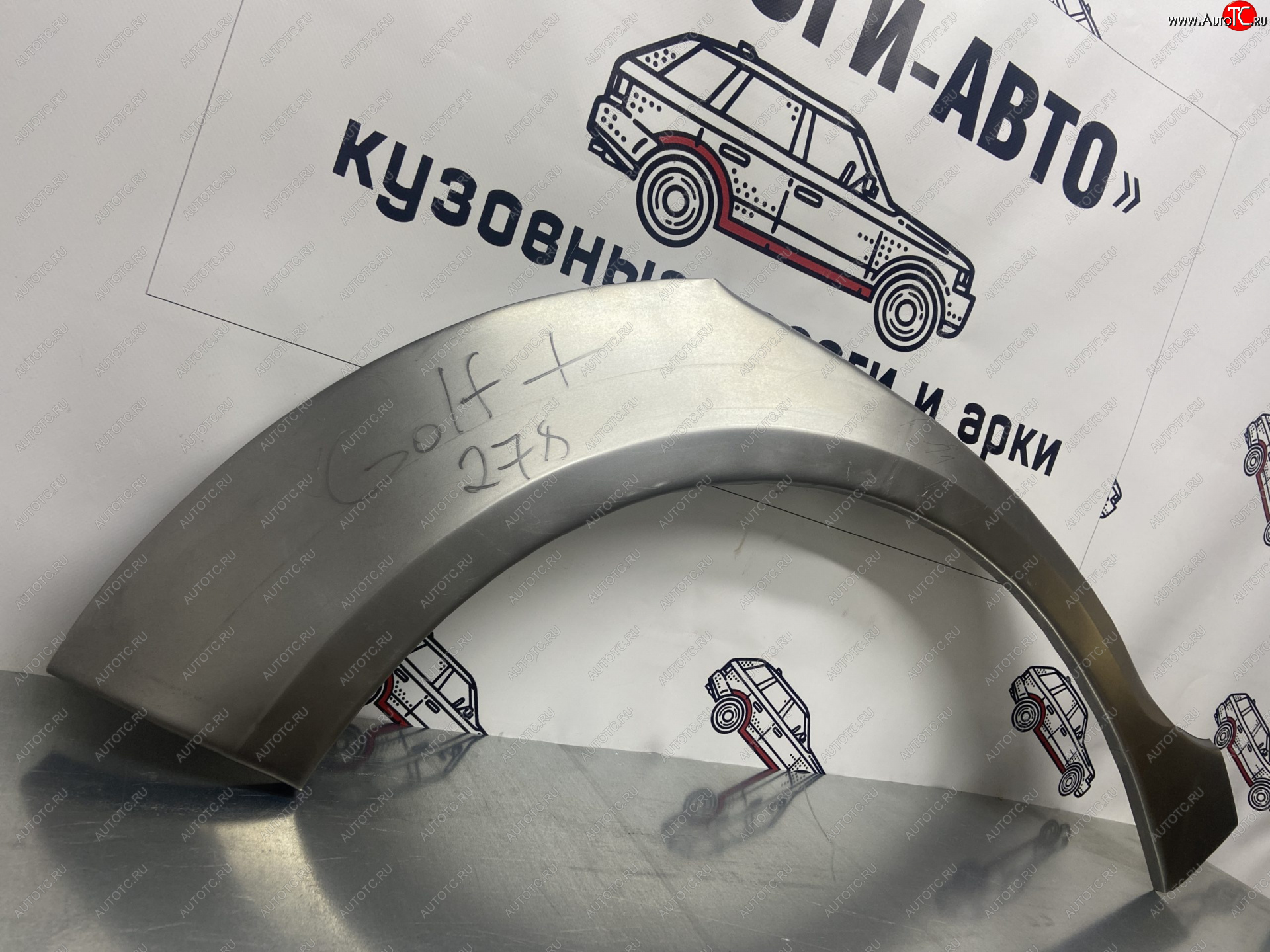 2 199 р. Правая внешняя ремонтная арка Пороги-Авто Volkswagen Golf Plus 6 (2009-2014) (Холоднокатаная сталь 0,8 мм)  с доставкой в г. Майкоп