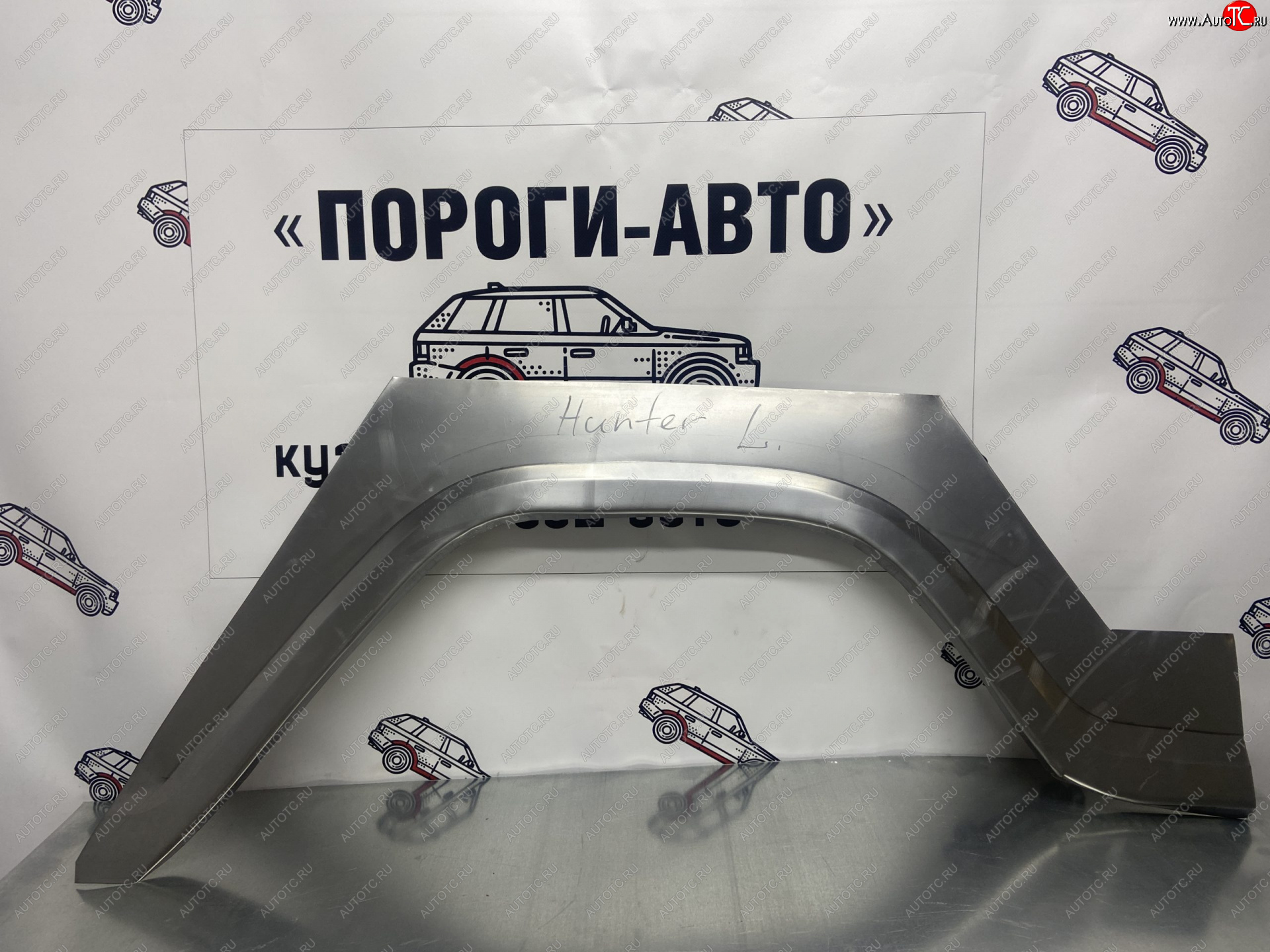 2 199 р. Ремонтные арки задних крыльев (Правая арка) Пороги-Авто Уаз 315195 Хантер (2003-2025) (холоднокатаная сталь 0,8мм)  с доставкой в г. Майкоп