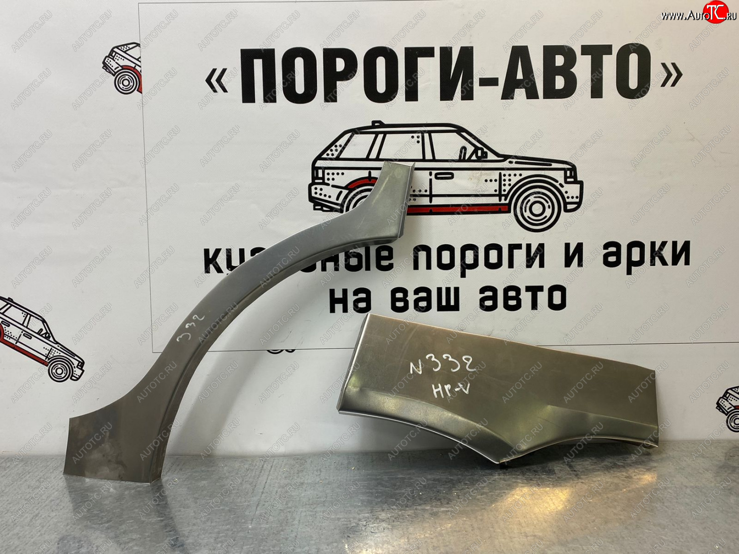2 199 р. Правая внешняя ремонтная арка Пороги-Авто Honda HR-V GH1,GH2 дорестайлинг 3 дв. (1998-2001) (Холоднокатаная сталь 0,8 мм)  с доставкой в г. Майкоп