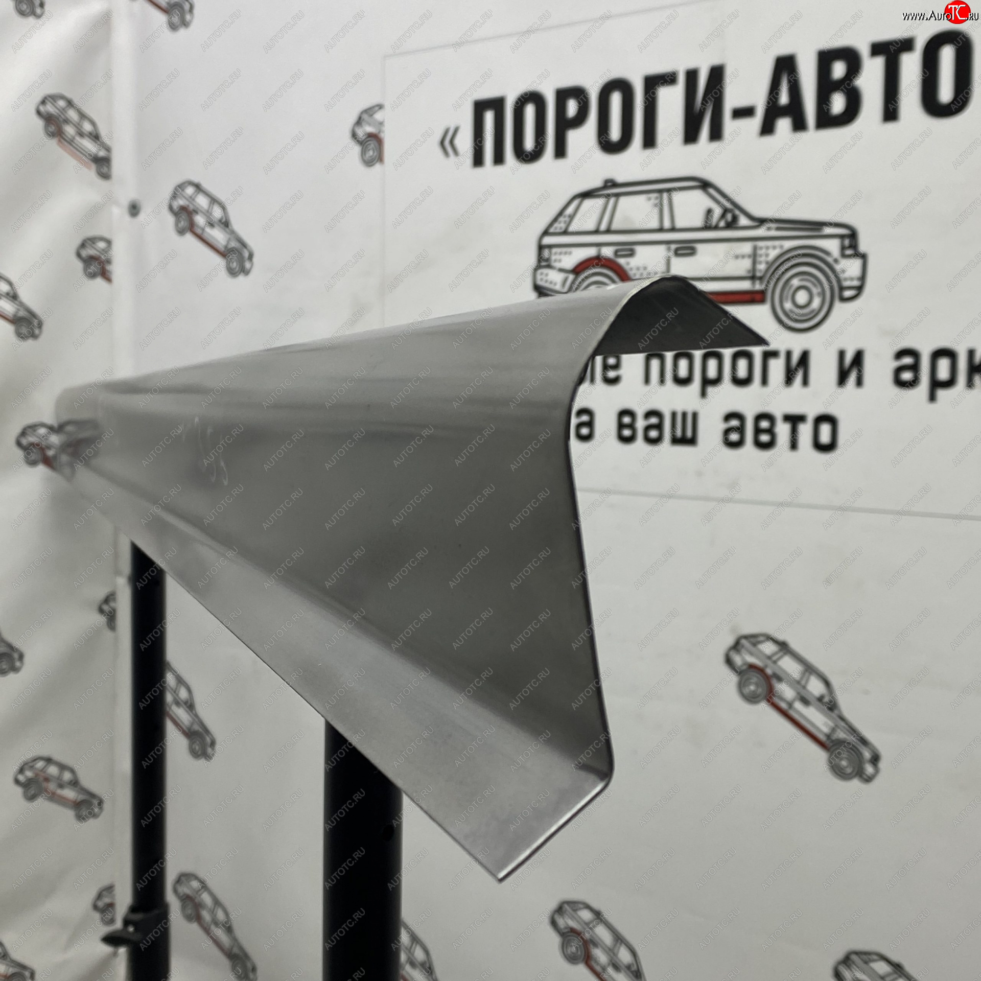 1 989 р. Правый ремонтный порог Пороги-Авто Toyota Land Cruiser Prado J120 (2002-2009) (Холоднокатанная сталь 1 мм)  с доставкой в г. Майкоп