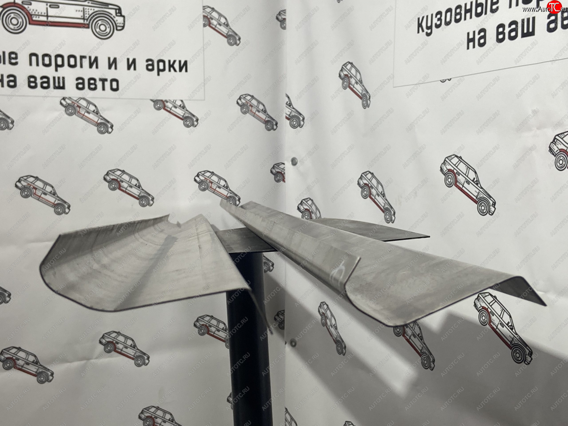 3 899 р. Комплект ремонтных порогов Пороги-Авто Toyota 4Runner N210 рестайлинг (2005-2009) (Холоднокатанная сталь 1 мм)  с доставкой в г. Майкоп