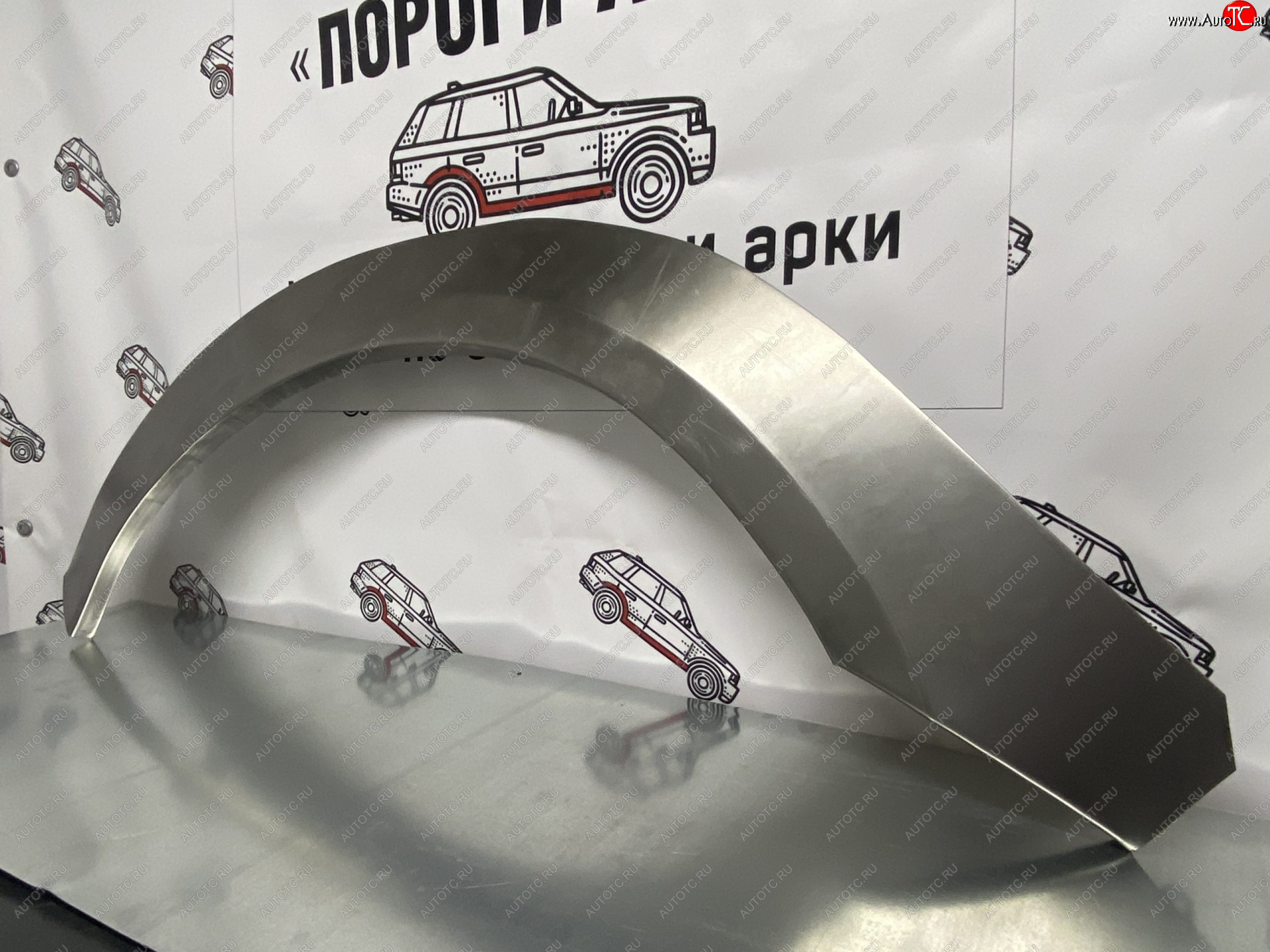 4 299 р. Комплект передних ремонтных внешних арок Пороги-Авто  Mitsubishi L200  4 (2006-2016)  дорестайлинг,  рестайлинг (Холоднокатаная сталь 0,8 мм)  с доставкой в г. Майкоп