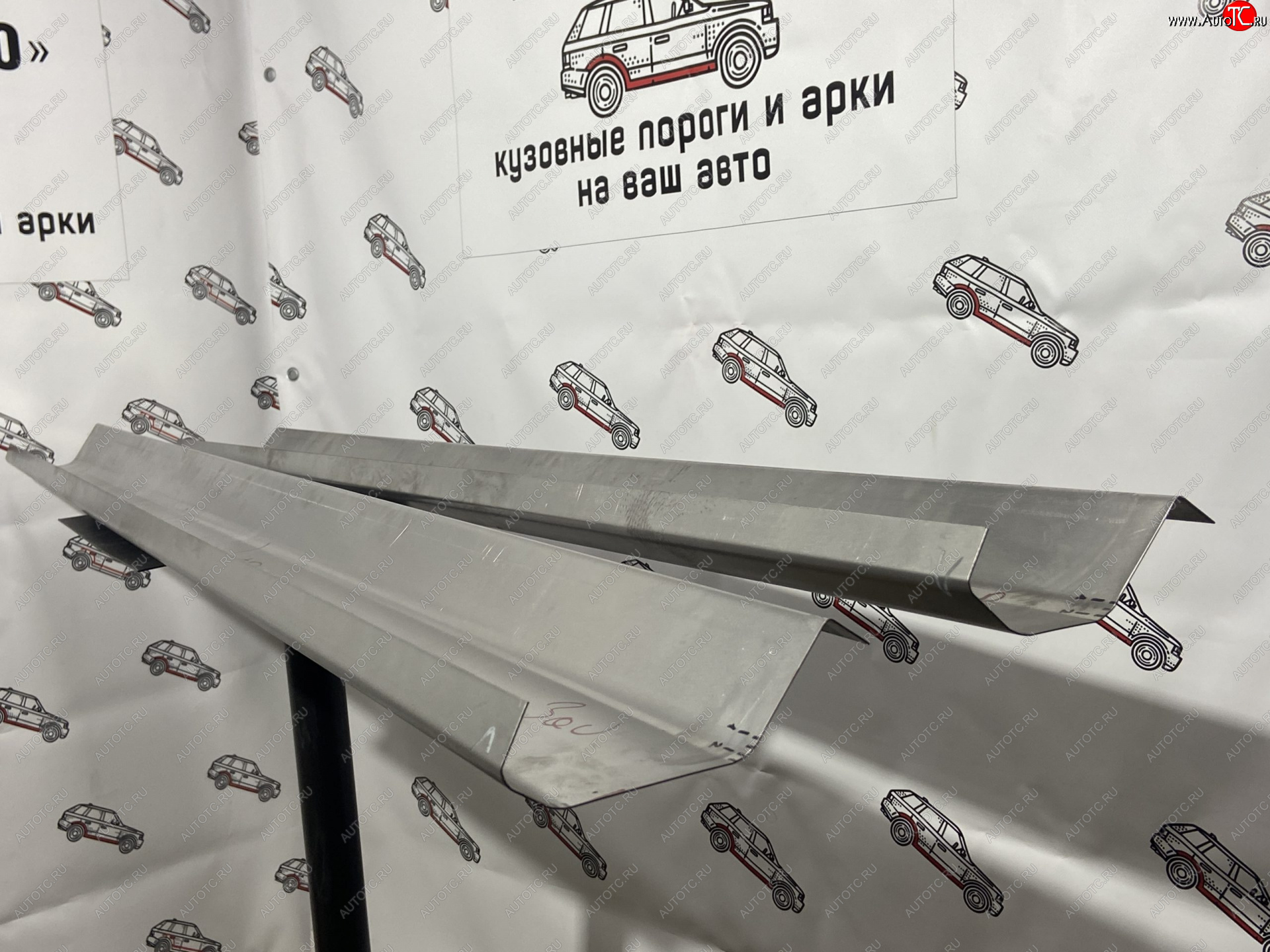 3 899 р. Ремкомплект порогов (2 шт.) Пороги-Авто Mercedes-Benz C-Class W203 дорестайлинг седан (2000-2004) (холоднокатаная сталь 1 мм)  с доставкой в г. Майкоп