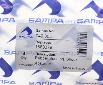 75 р. Втулка амортизатора SCANIA 92-147,6 series переднегозаднего SAMPA SAMPA 040.005  с доставкой в г. Майкоп. Увеличить фотографию 2