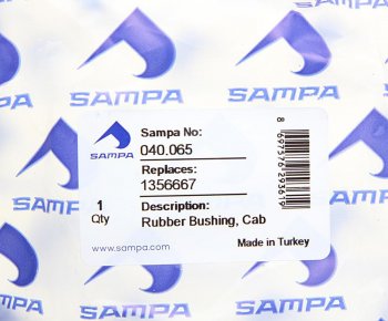 689 р. Сайлентблок SCANIA стабилизатора кабины (24.5x65x89) SAMPA SAMPA 040.065  с доставкой в г. Майкоп. Увеличить фотографию 2