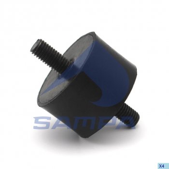 226 р. Подушка SCANIA крепления радиатора (50x30) SAMPA SAMPA 040.078  с доставкой в г. Майкоп. Увеличить фотографию 1
