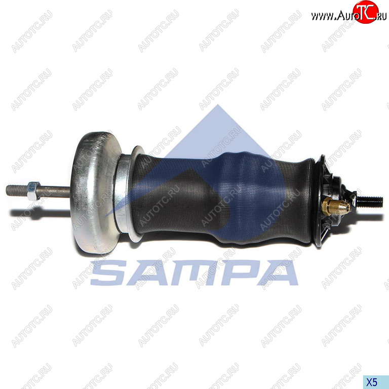 3 299 р. Амортизатор SCANIA 4 series кабины передний с пневмоподушкой 1424228+1349840 SAMPA SAMPA 040.179-01  с доставкой в г. Майкоп