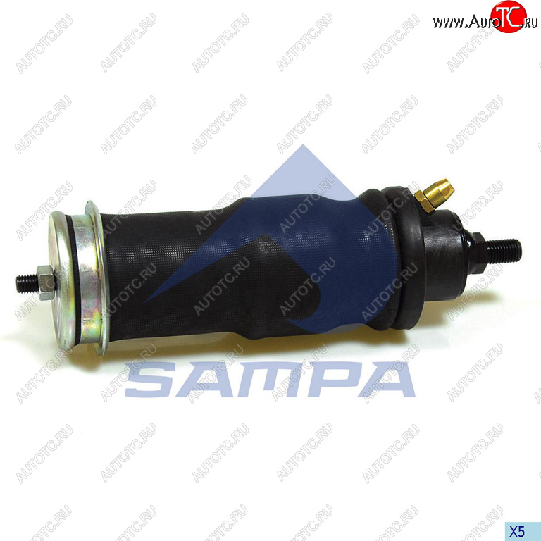3 699 р. Амортизатор SCANIA 4 series кабины задний с пневмоподушкой 1435856+1476415 SAMPA SAMPA 040.180-01  с доставкой в г. Майкоп