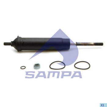 1 579 р. Амортизатор SCANIA 4 (96-) кабины передний SAMPA SAMPA 040.218-01  с доставкой в г. Майкоп. Увеличить фотографию 1