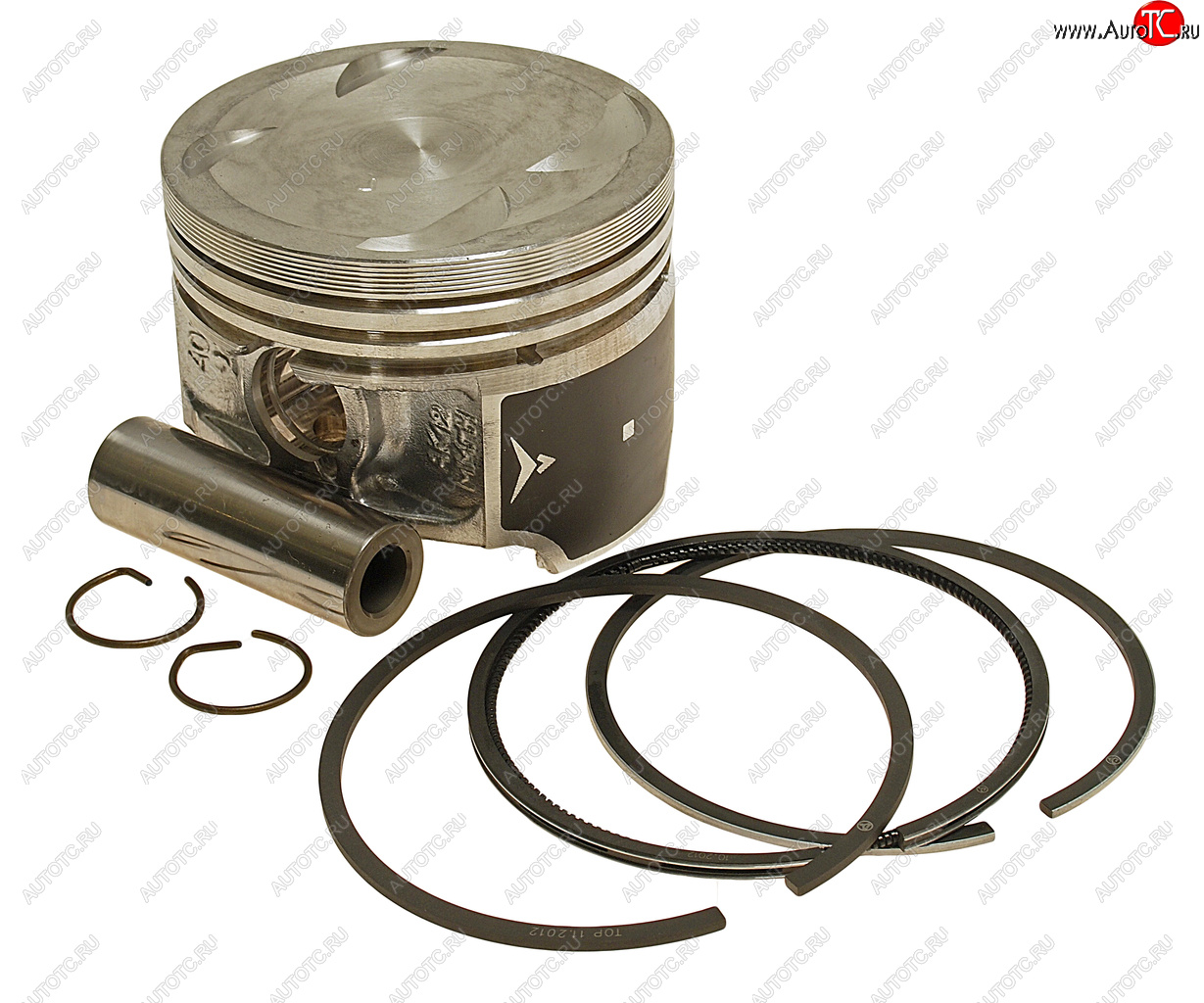 2 539 р. Поршень двигателя ЗМЗ-40522 d=95.5 (группа Г D) с поршневыми и ст.кольцами,пальцами 1шт. ЕВРО-2 ЗМ ЗМЗ 040500-4680000-27  с доставкой в г. Майкоп