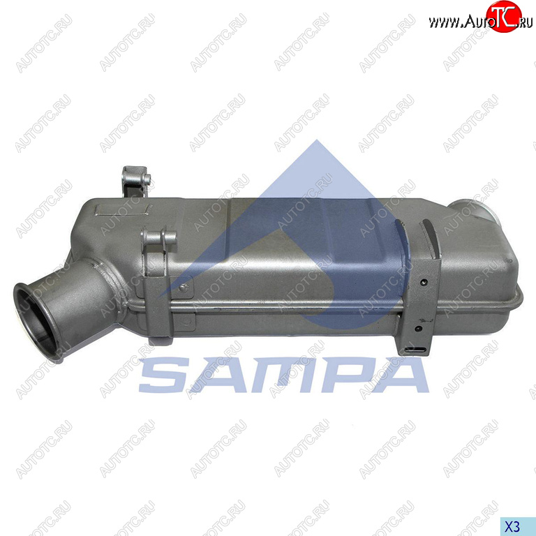 11 849 р. Глушитель SCANIA P,R,T series SAMPA SAMPA 041.380  с доставкой в г. Майкоп