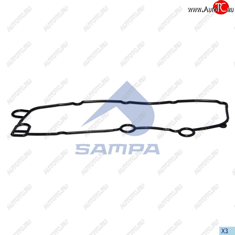 299 р. Прокладка SCANIA 4,P,G,R,T series масляного теплообменника SAMPA SAMPA 041.451  с доставкой в г. Майкоп