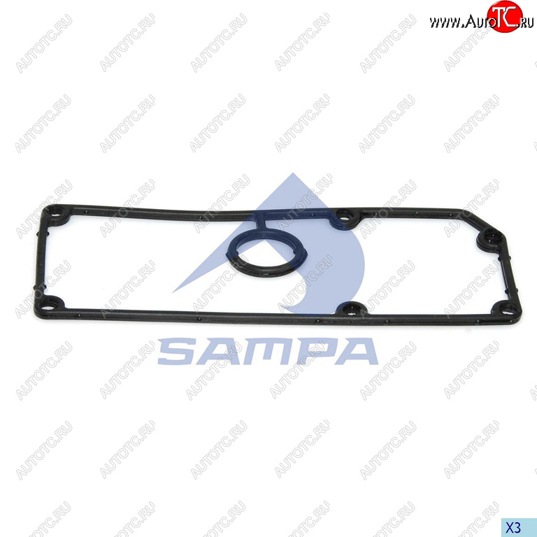 166 р. Прокладка SCANIA P,G,R,T series дв.DC9,11,DC,DT12 крышки маслоочистителя SAMPA SAMPA 041.453  с доставкой в г. Майкоп