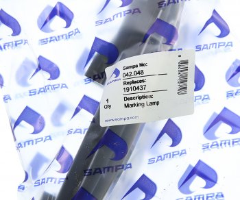 1 499 р. Фонарь габаритный SCANIA P,G,R,T series диодный белый (в козырек) SAMPA SAMPA 042.048  с доставкой в г. Майкоп. Увеличить фотографию 3