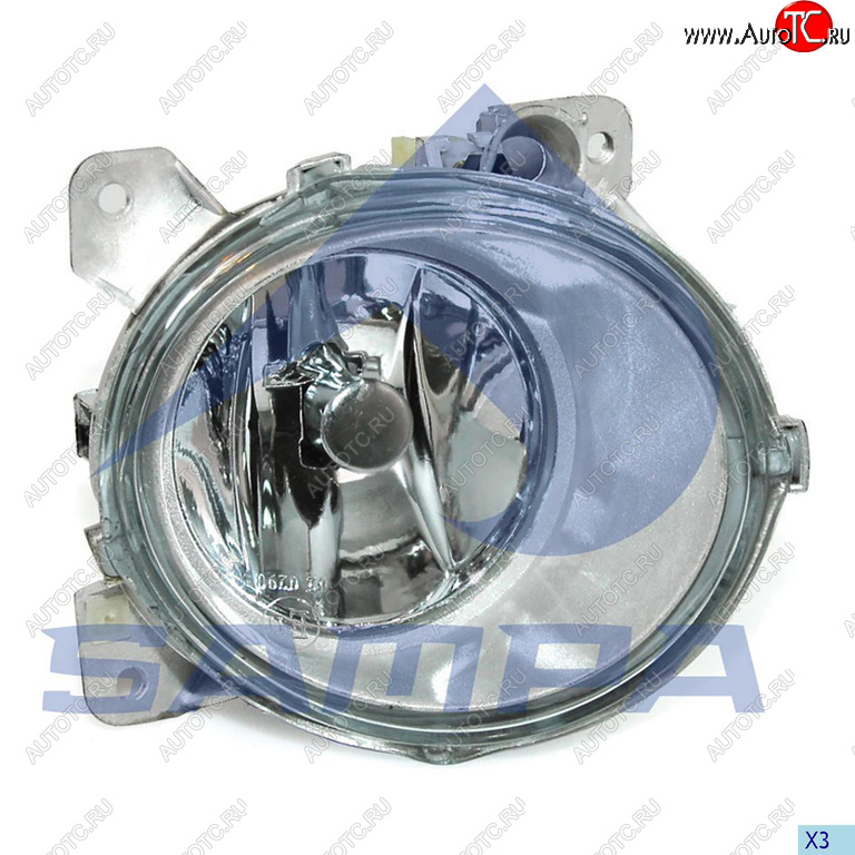 2 779 р. Фара противотуманная SCANIA 4,P,G,R,T series левая наружная SAMPA SAMPA 042.074  с доставкой в г. Майкоп