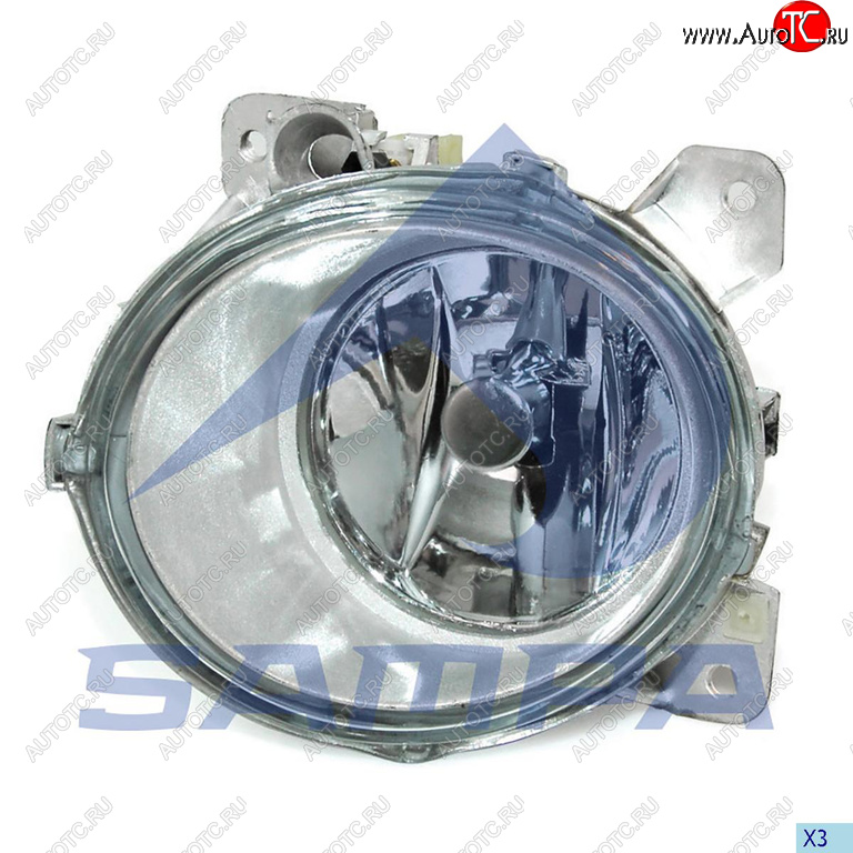 2 289 р. Фара противотуманная SCANIA 4,P,G,R,T series правая наружная SAMPA SAMPA 042.075  с доставкой в г. Майкоп