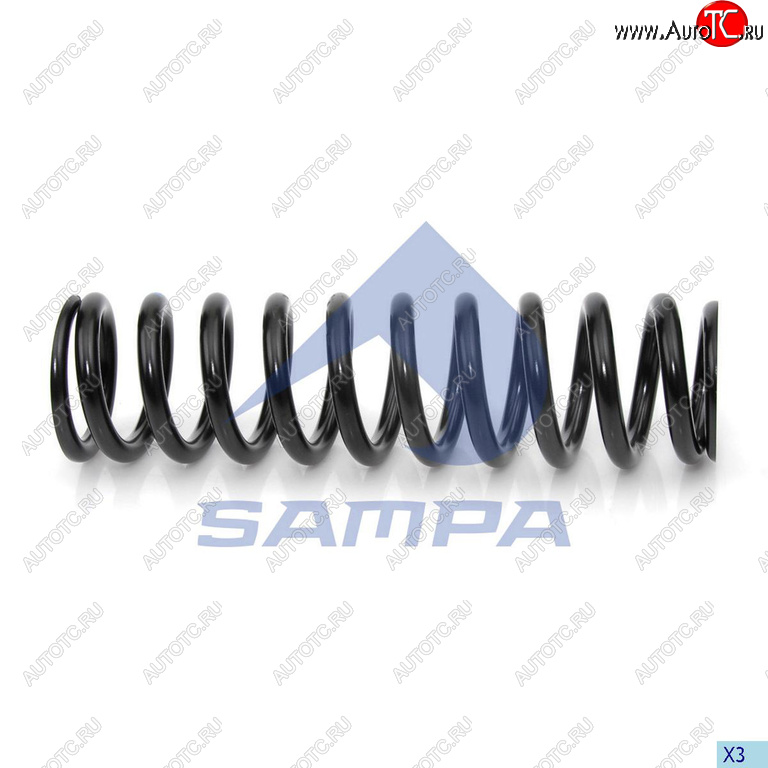 1 669 р. Пружина SCANIA кабины задняя SAMPA SAMPA 042.282  с доставкой в г. Майкоп