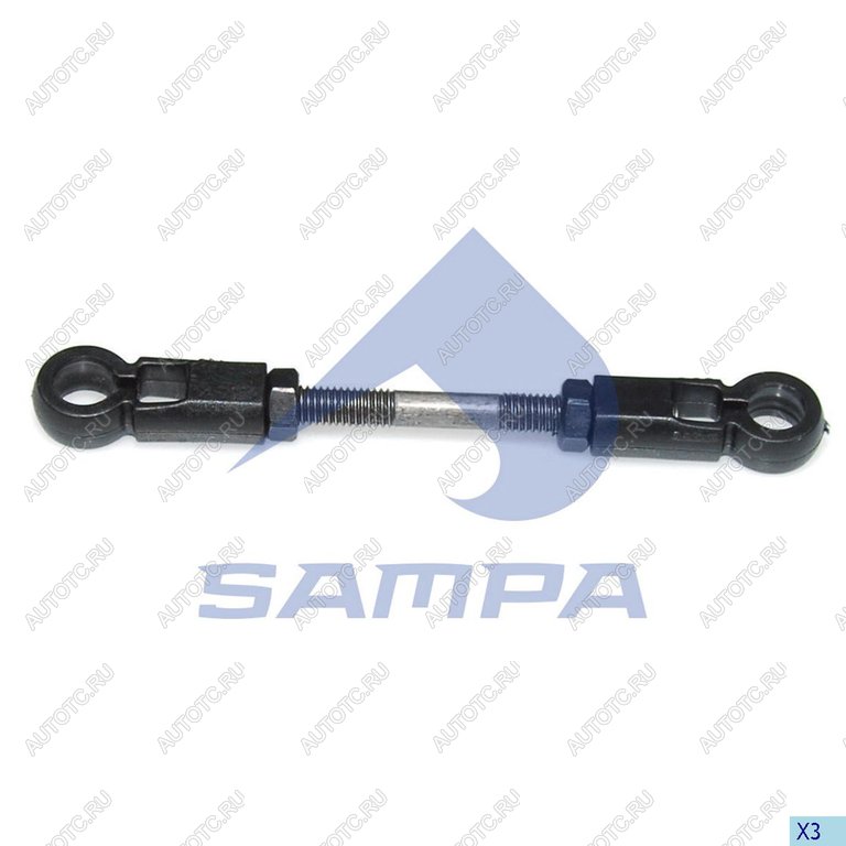 235 р. Тяга SCANIA P,G,R,T series крана уровня пола задняя SAMPA SAMPA 042.308  с доставкой в г. Майкоп