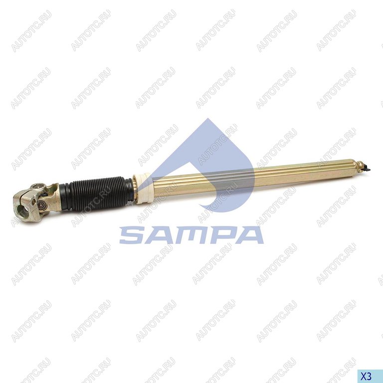 10 199 р. Вал карданный SCANIA 4,K,L,N колонки рулевой SAMPA SAMPA 043.062  с доставкой в г. Майкоп