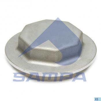 839 р. Крышка SCANIA ступицы SAMPA SAMPA 043.150  с доставкой в г. Майкоп. Увеличить фотографию 1