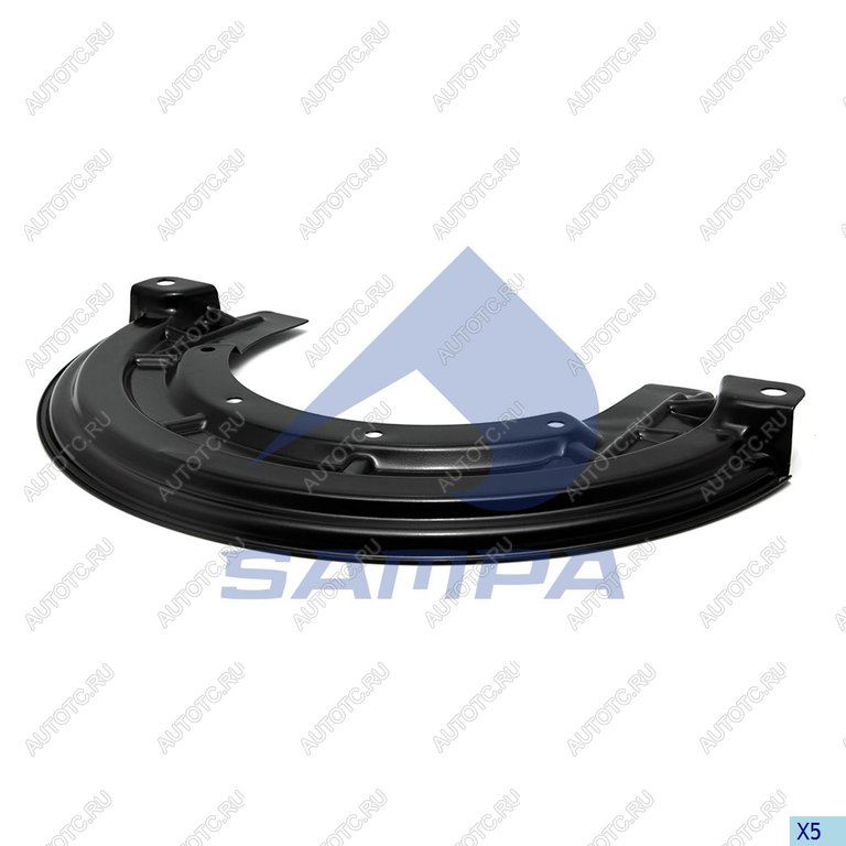 2 299 р. Щиток SCANIA барабана тормозного пылезащитный (на сторону) SAMPA SAMPA 043.217sd  с доставкой в г. Майкоп