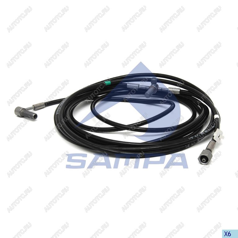 7 949 р. Шланг SCANIA P,G,R,T series подъема кабины SAMPA SAMPA 043.296  с доставкой в г. Майкоп