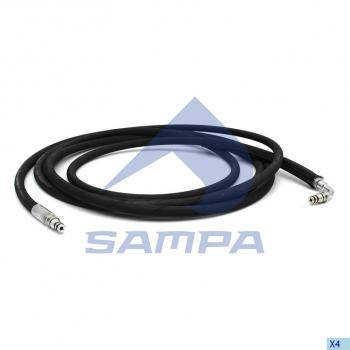 7 199 р. Шланг SCANIA сцепления SAMPA SAMPA 043.298  с доставкой в г. Майкоп. Увеличить фотографию 1