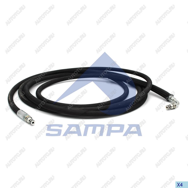 7 199 р. Шланг SCANIA сцепления SAMPA SAMPA 043.298  с доставкой в г. Майкоп