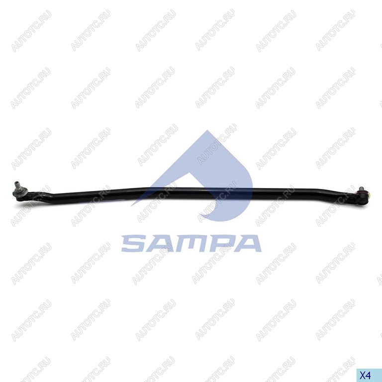 2 769 р. Тяга SCANIA рычага переключения КПП SAMPA SAMPA 043.334  с доставкой в г. Майкоп