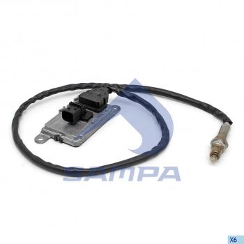 20 449 р. Датчик SCANIA P,R,T series катализатора NOX оксида азота в сборе с блоком (ЕВРО-6) SAMPA SAMPA 043.350  с доставкой в г. Майкоп. Увеличить фотографию 1