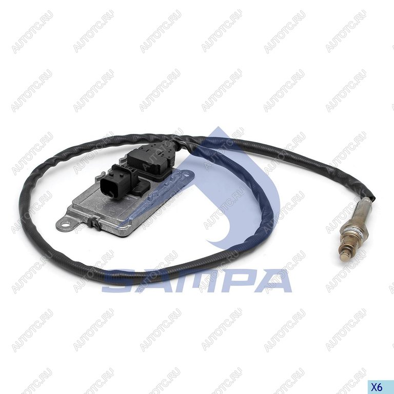 20 449 р. Датчик SCANIA P,R,T series катализатора NOX оксида азота в сборе с блоком (ЕВРО-6) SAMPA SAMPA 043.350  с доставкой в г. Майкоп