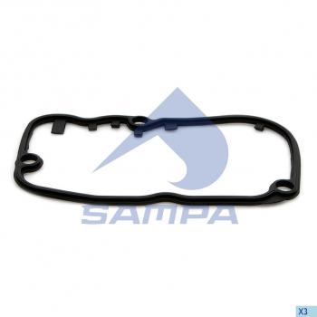 419 р. Прокладка крышки клапанной SCANIA дв.DC9,11,12 SAMPA SAMPA 043.371  с доставкой в г. Майкоп. Увеличить фотографию 1