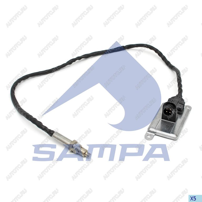 21 399 р. Датчик SCANIA катализатора NOX оксида азота в сборе с блоком (ЕВРО-5) SAMPA SAMPA 043.377  с доставкой в г. Майкоп