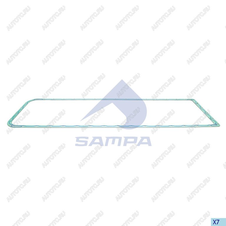2 199 р. Прокладка SCANIA 4,G,P,R,T series дв.DC13 картера масляного SAMPA SAMPA 043.495  с доставкой в г. Майкоп