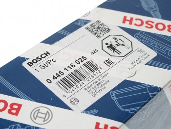 45 899 р. Форсунка MERCEDES С (W204),Е (W212) топливная BOSCH BOSCH 0445116025  с доставкой в г. Майкоп. Увеличить фотографию 5