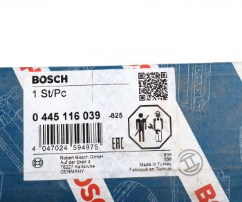 46 849 р. Форсунка AUDI A4 (11-) (3.0TDI) топливная (CDUC) BOSCH BOSCH 0445116039  с доставкой в г. Майкоп. Увеличить фотографию 5