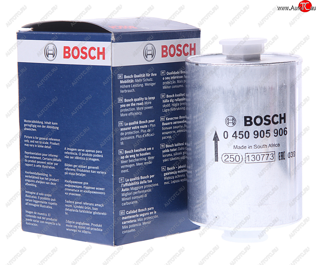 1 389 р. Фильтр топливный VW Passat (00-) AUDI 80 (-94) A4,A6,A8 (-05) BOSCH BOSCH 0450905906 BOSCH 0450905906  с доставкой в г. Майкоп