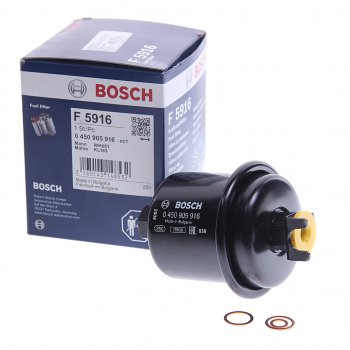 1 299 р. Фильтр топливный HONDA Accord (92-96),Civic (93-96),Legend (91-96) BOSCH BOSCH 0450905916  с доставкой в г. Майкоп. Увеличить фотографию 1