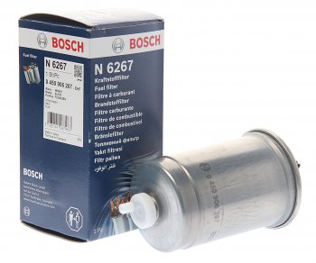 1 599 р. Фильтр топливный FORD Galaxy (95-00) BOSCH BOSCH 0450906267  с доставкой в г. Майкоп. Увеличить фотографию 2