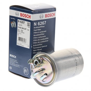 1 599 р. Фильтр топливный FORD Galaxy (95-00) BOSCH BOSCH 0450906267  с доставкой в г. Майкоп. Увеличить фотографию 1