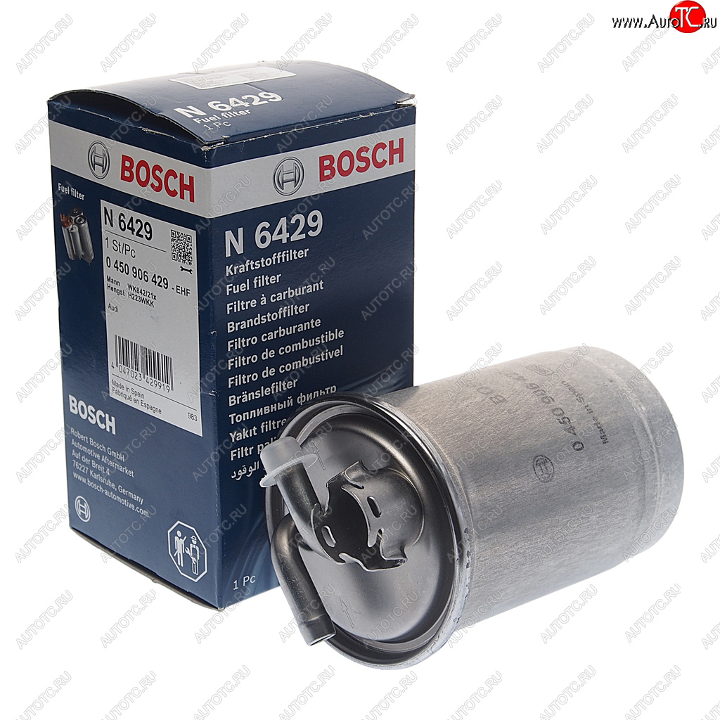 1 949 р. Фильтр топливный AUDI A6 BOSCH BOSCH 0450906429 BOSCH 0450906429  с доставкой в г. Майкоп